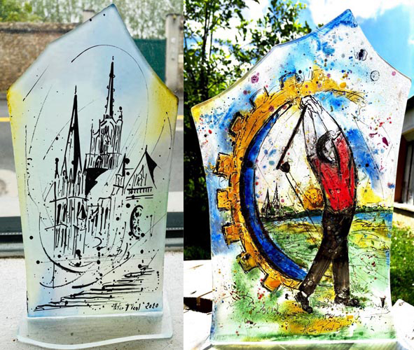 Fabricant de trophée en verre Chartres